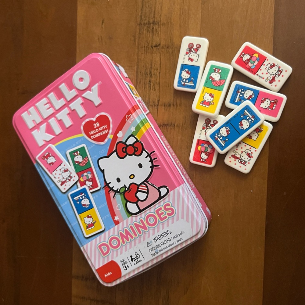 Vintage Y2K Sanrio Hello Kitty Game Dice Set